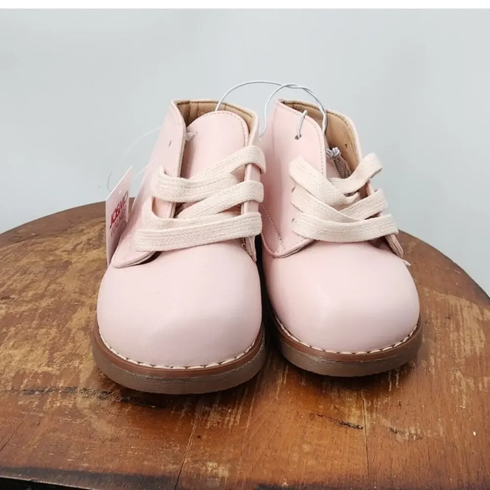 New‎ NWT Josmo Baby Walker Pink With Brown Size 7 Toddler